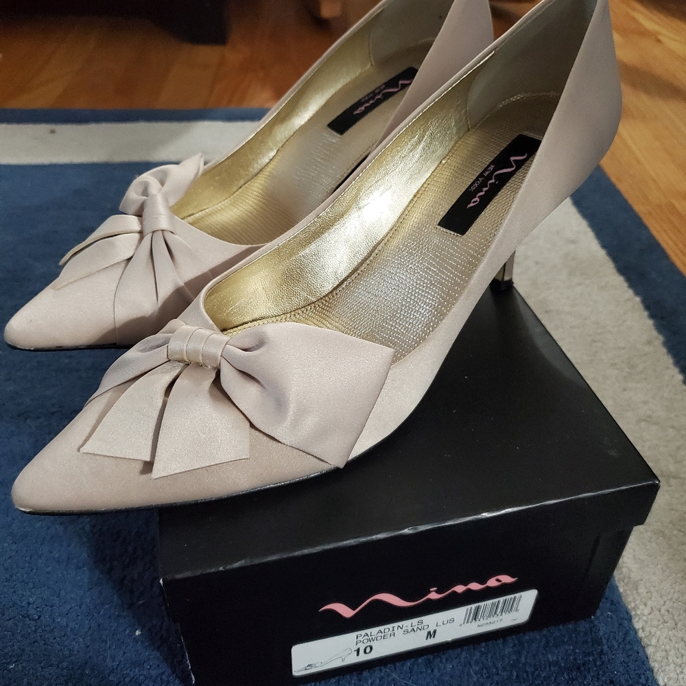 Nina - Paladin Satin Shoes